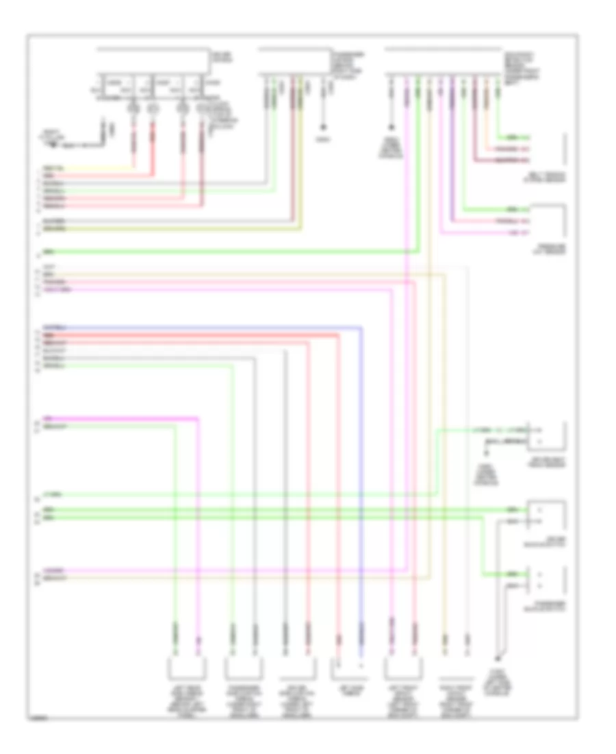 Supplemental Restraints Wiring Diagram 2 of 2 for Land Rover Range Rover Sport Supercharged 2006
