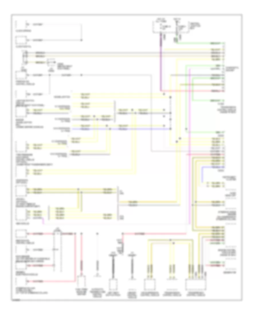 Diagnostic Socket Wiring Diagram for Land Rover Range Rover Supercharged 2006