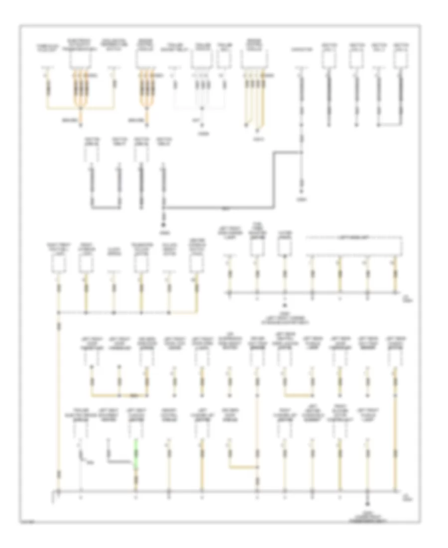 Ground Distribution Wiring Diagram 3 of 4 for Land Rover Range Rover Supercharged 2006