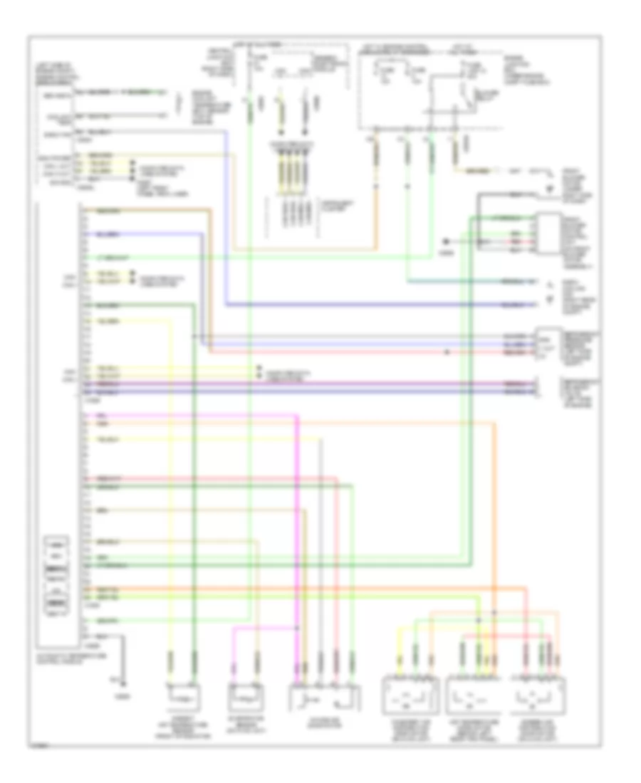 Automatic AC Wiring Diagram, without TSD for Land Rover Discovery 3 HSE 2007