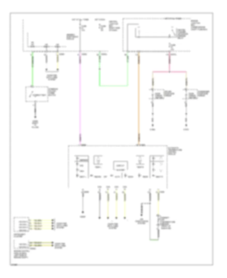 Heated Mirrors Wiring Diagram for Land Rover Discovery 3 HSE 2007