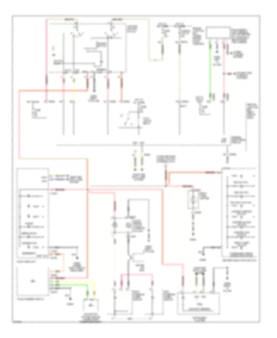 Instrument Illumination Wiring Diagram 1 of 2 for Land Rover Discovery 3 HSE 2007