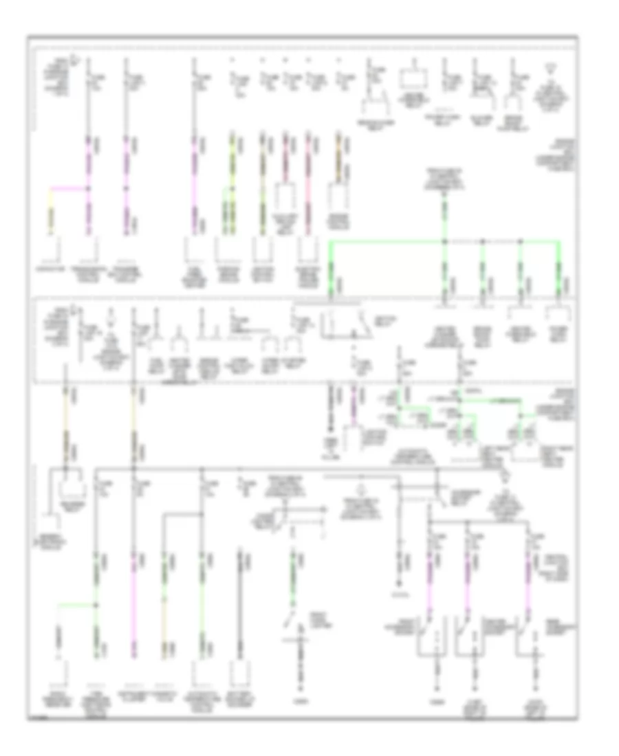 Power Distribution Wiring Diagram 2 of 4 for Land Rover Discovery 3 HSE 2007
