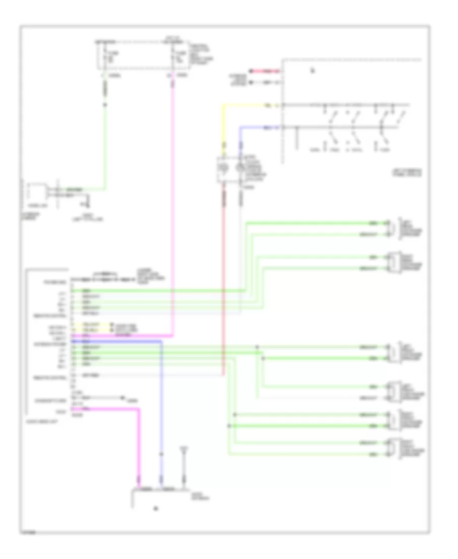 Radio Wiring Diagram Low Line for Land Rover Discovery 3 HSE 2007