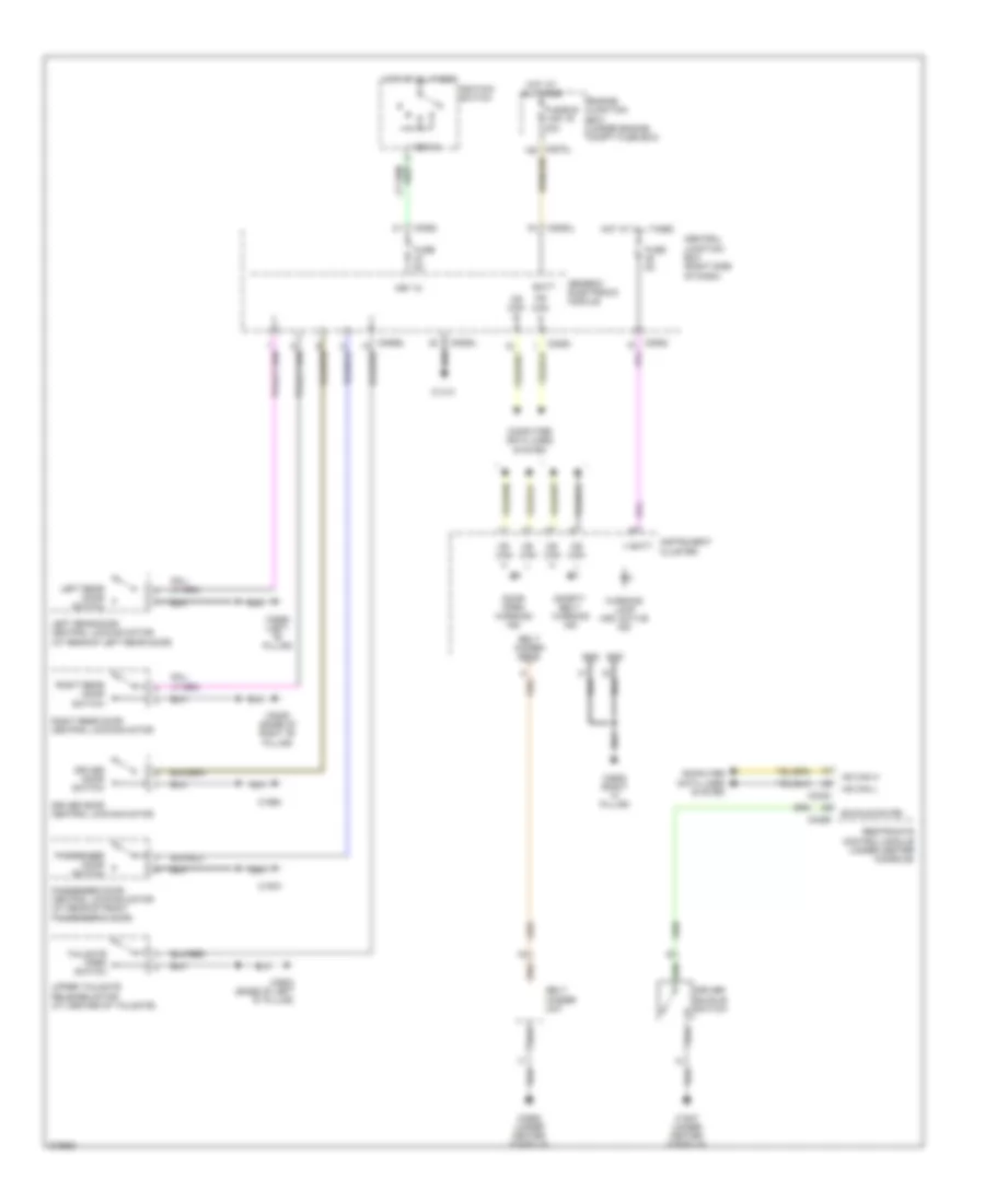 Chime Wiring Diagram for Land Rover Discovery 3 HSE 2007