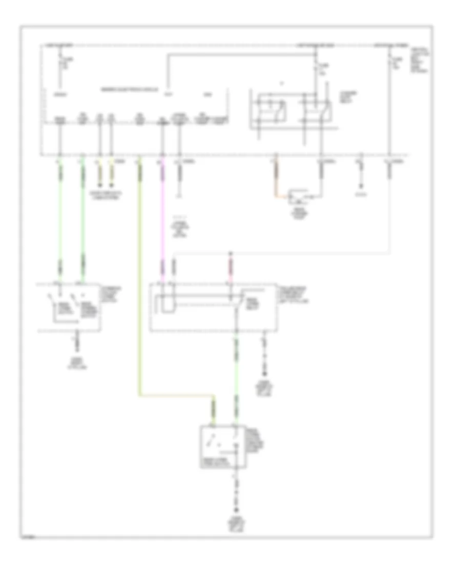 Rear WiperWasher Wiring Diagram for Land Rover Discovery 3 HSE 2007