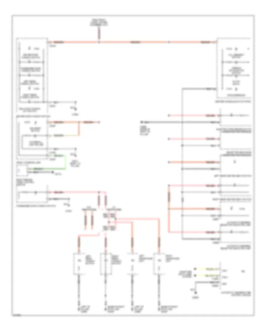 Instrument Illumination Wiring Diagram 2 of 2 for Land Rover Discovery 3 SE 2007