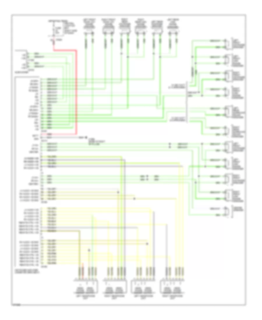 Radio Wiring Diagram, High Line (3 of 3) for Land Rover Discovery 3 SE 2007