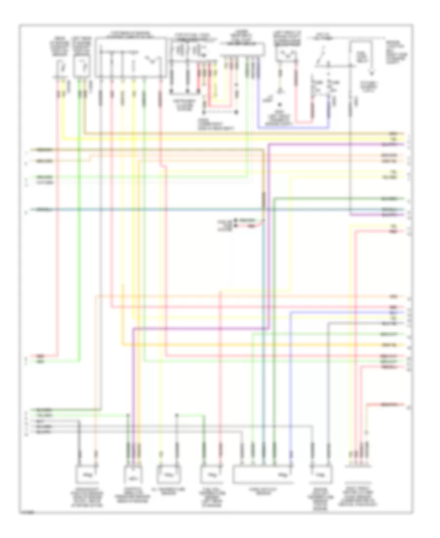 4.2L, Engine Performance Wiring Diagram (2 of 4) for Land Rover Range Rover HSE 2007