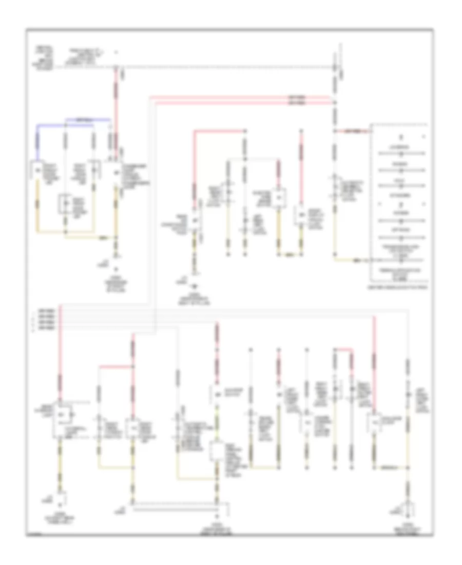 Instrument Illumination Wiring Diagram 2 of 2 for Land Rover Range Rover HSE 2007