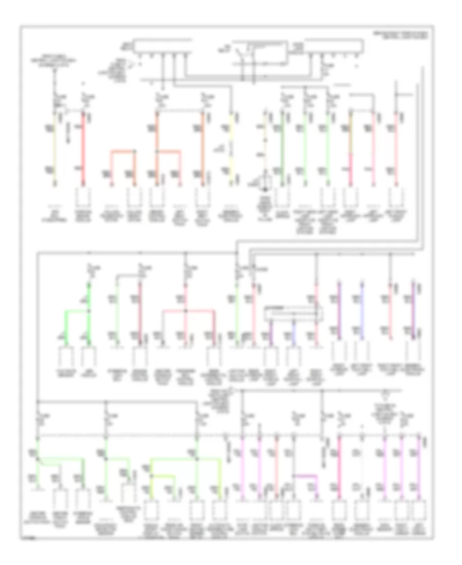 Power Distribution Wiring Diagram 4 of 6 for Land Rover Range Rover HSE 2007