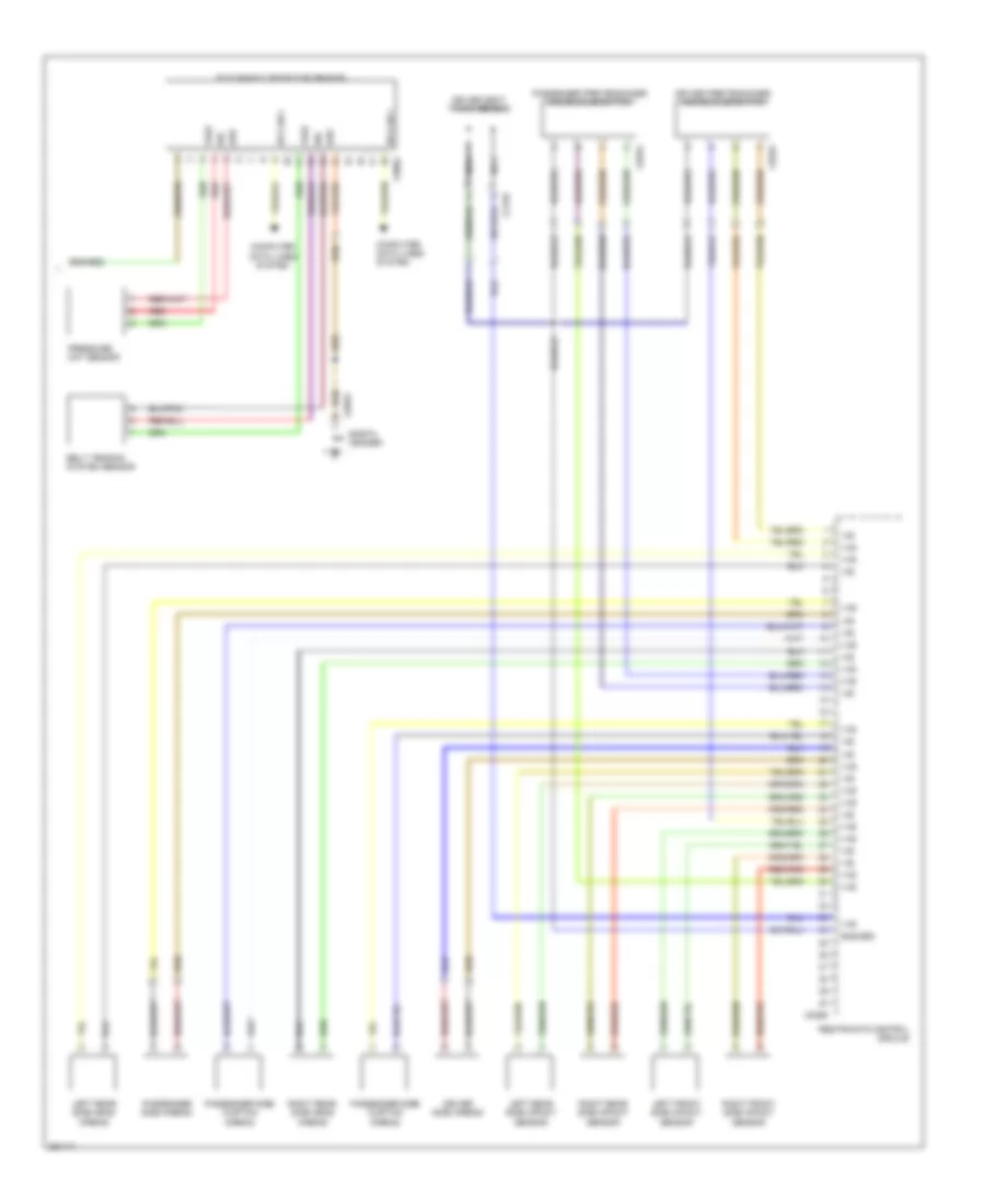 Supplemental Restraints Wiring Diagram (2 of 2) for Land Rover Range Rover HSE 2007