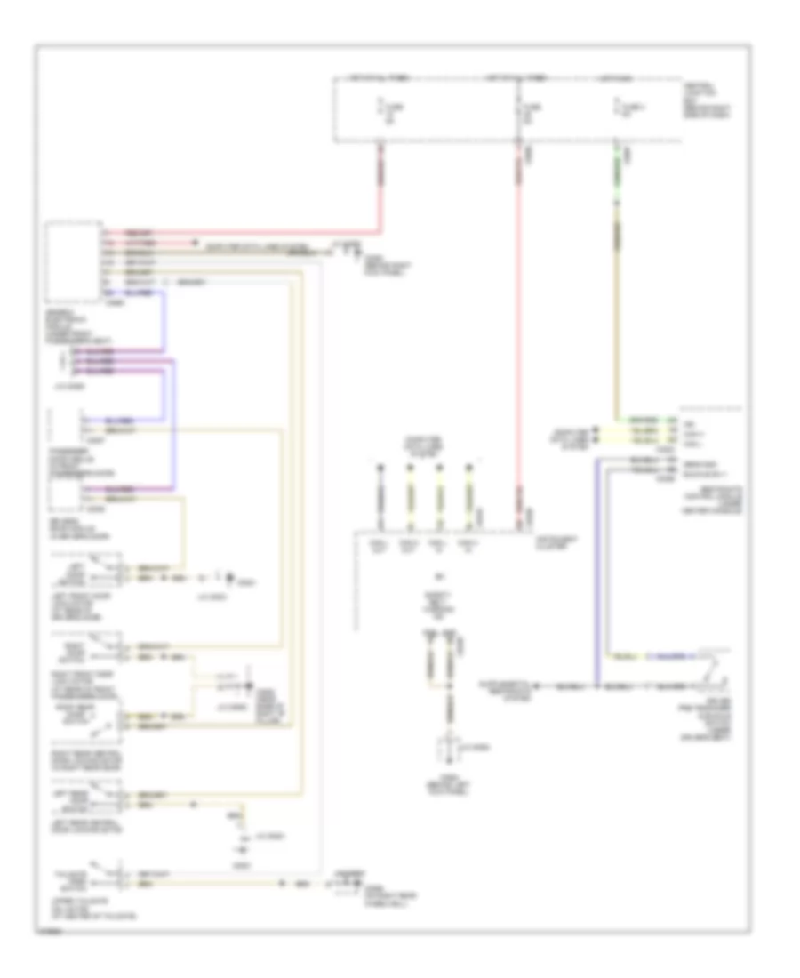 Chime Wiring Diagram for Land Rover Range Rover HSE 2007