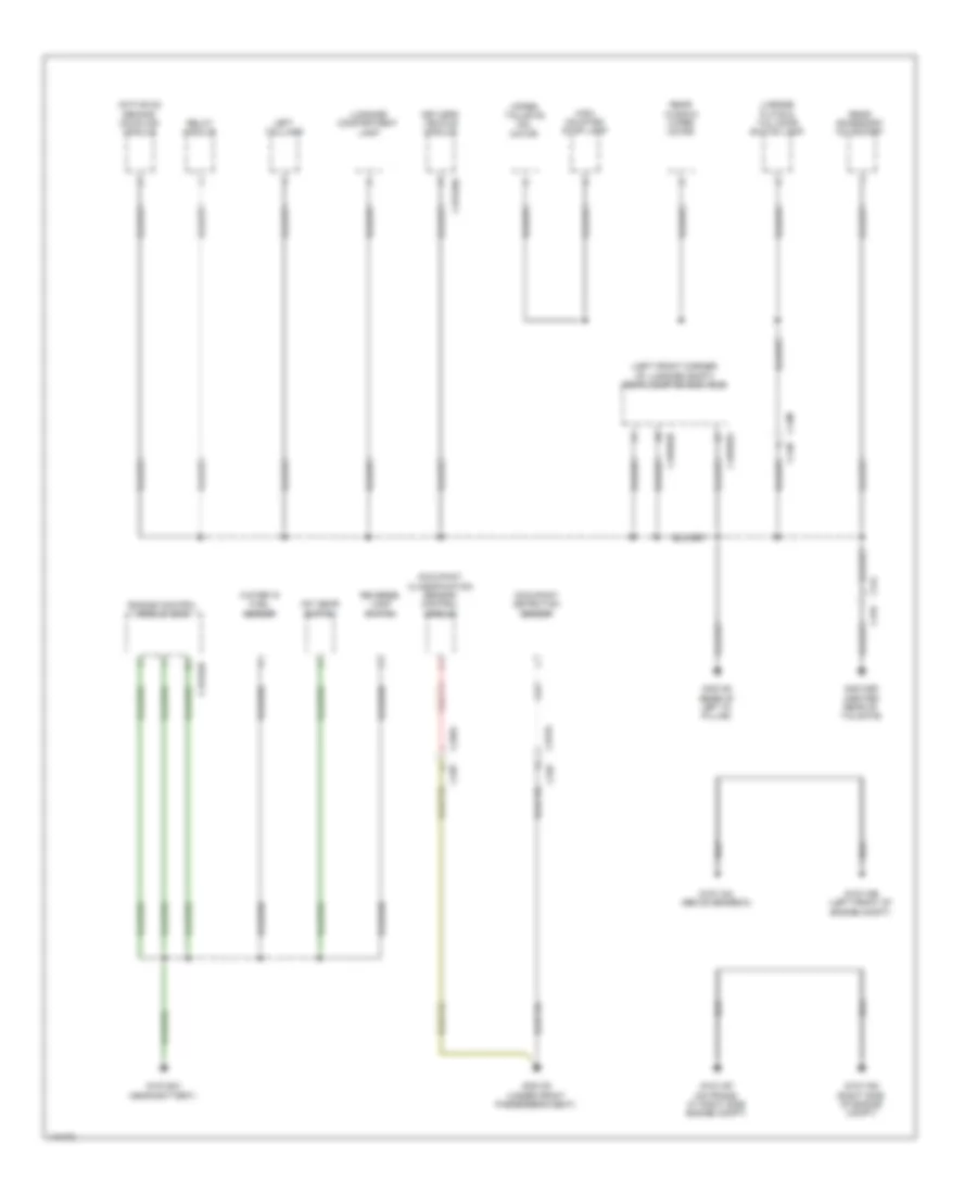 Ground Distribution Wiring Diagram (4 of 5) for Land Rover Discovery 2 2014