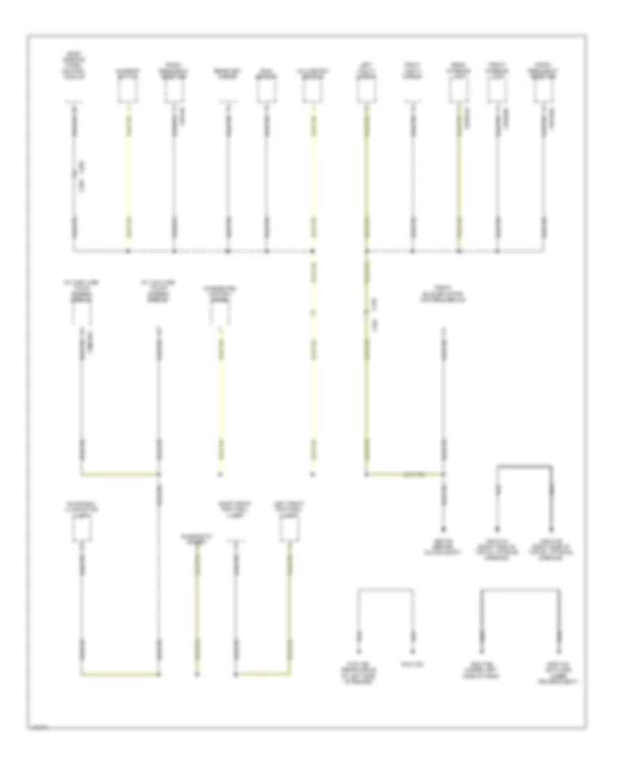 Ground Distribution Wiring Diagram (5 of 5) for Land Rover Discovery 2 2014