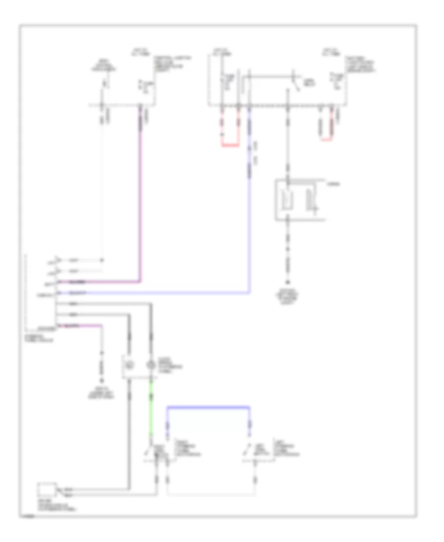 Horn Wiring Diagram for Land Rover Discovery 2 2014