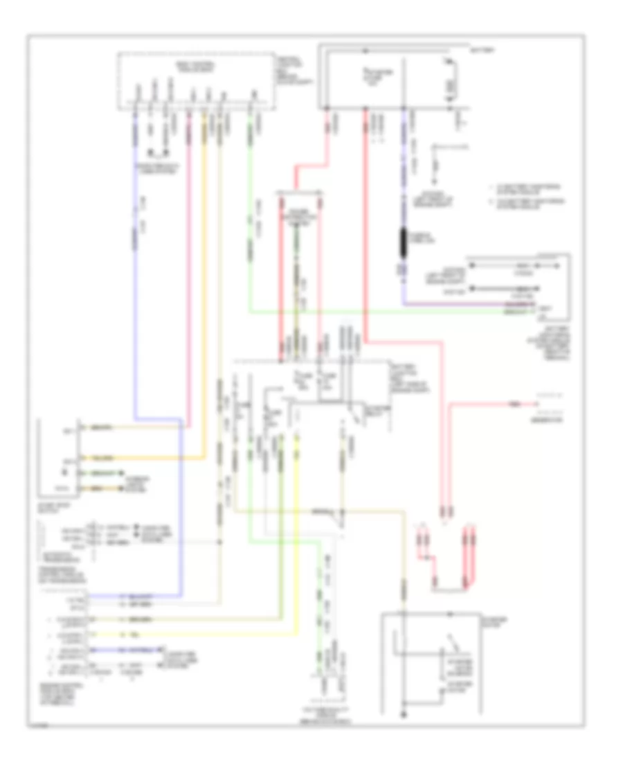 Starting Wiring Diagram for Land Rover Discovery 2 2014