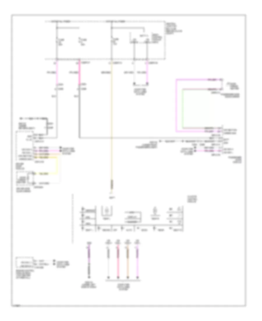 Heated Mirrors Wiring Diagram for Land Rover Discovery 2 HSE 2014