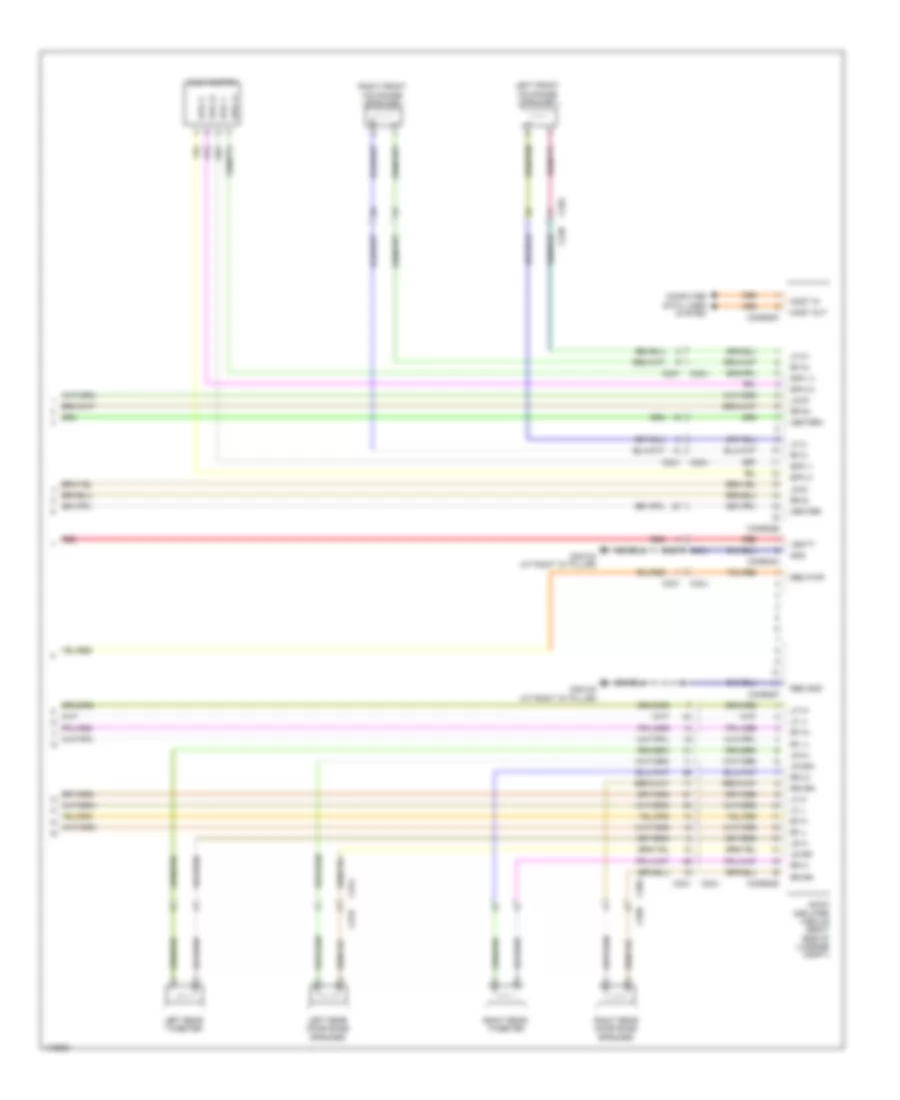 Radio Wiring Diagram, High Line (4 of 4) for Land Rover Discovery 2 HSE 2014