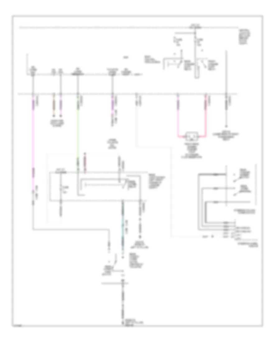 Rear WiperWasher Wiring Diagram for Land Rover Discovery 2 HSE 2014
