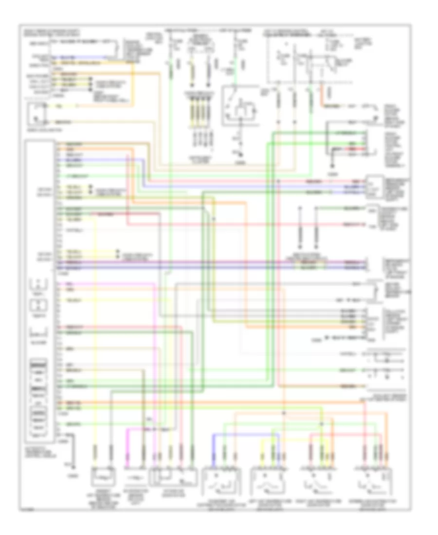 Automatic AC Wiring Diagram for Land Rover Range Rover Sport Supercharged 2007