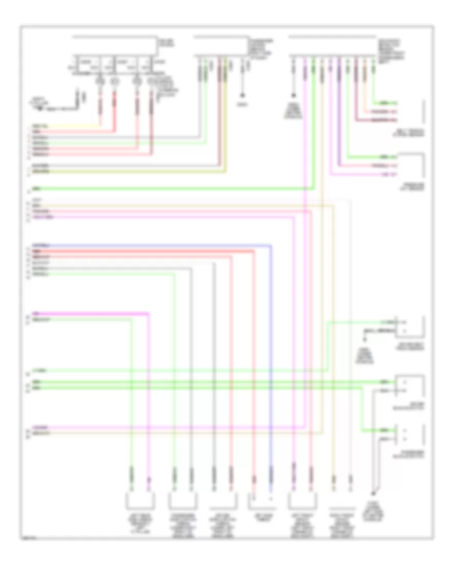 Supplemental Restraints Wiring Diagram 2 of 2 for Land Rover Range Rover Sport Supercharged 2007
