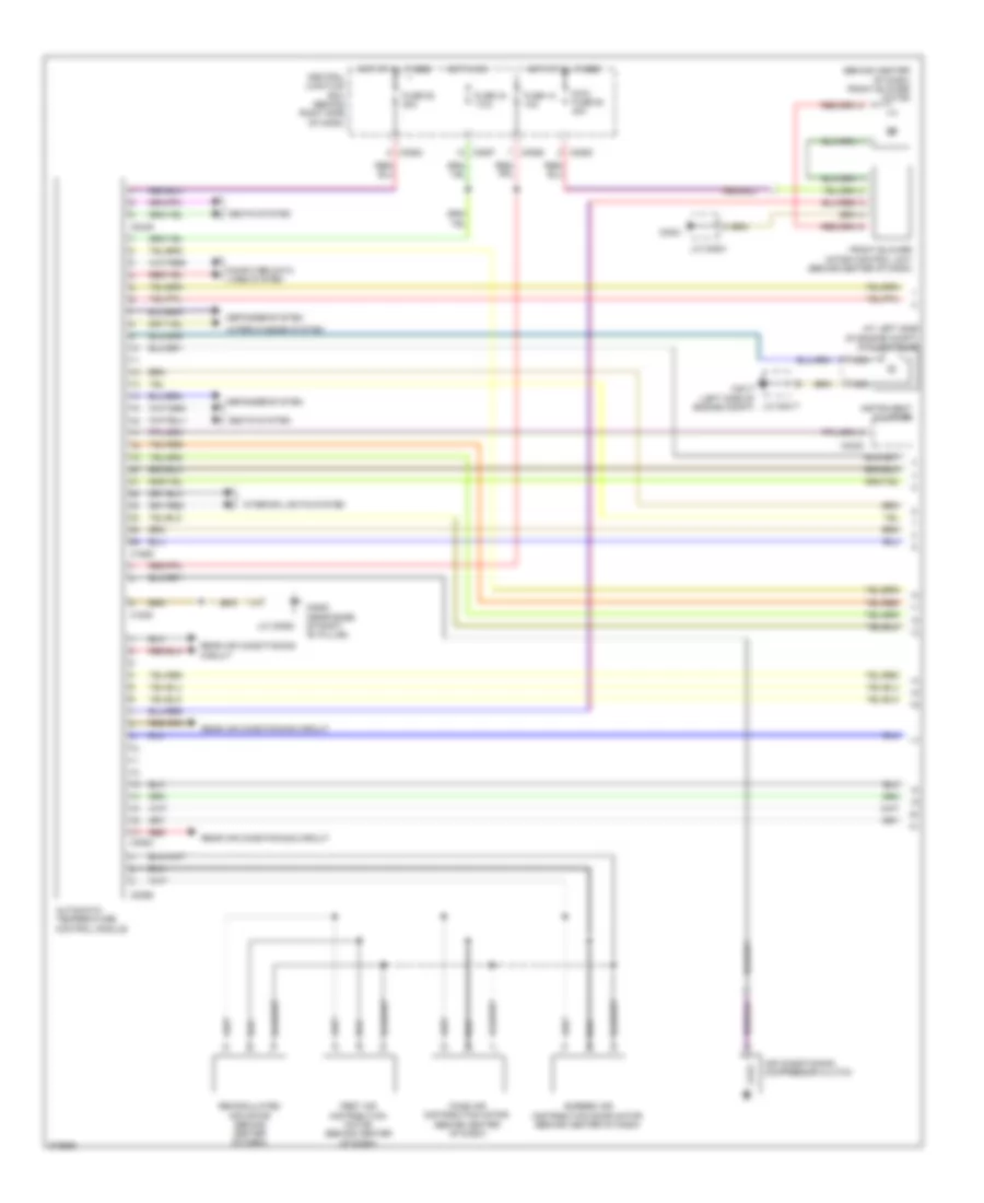 Automatic A C Wiring Diagram 1 of 2 for Land Rover Range Rover Supercharged 2007