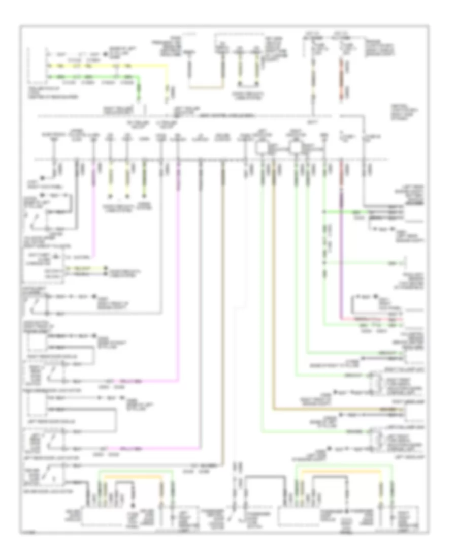 Anti theft Wiring Diagram Active for Land Rover Discovery 4 2014