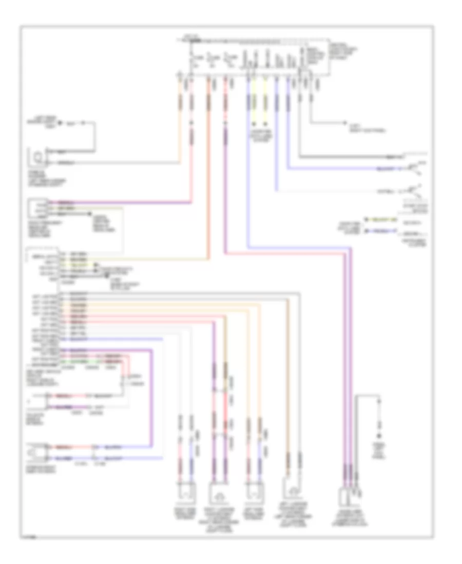 Anti theft Wiring Diagram Passive for Land Rover Discovery 4 2014