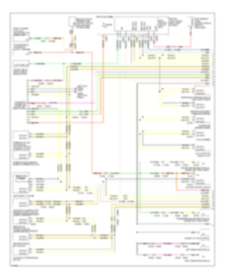 Diagnostic Socket Wiring Diagram 1 of 3 for Land Rover Discovery 4 2014