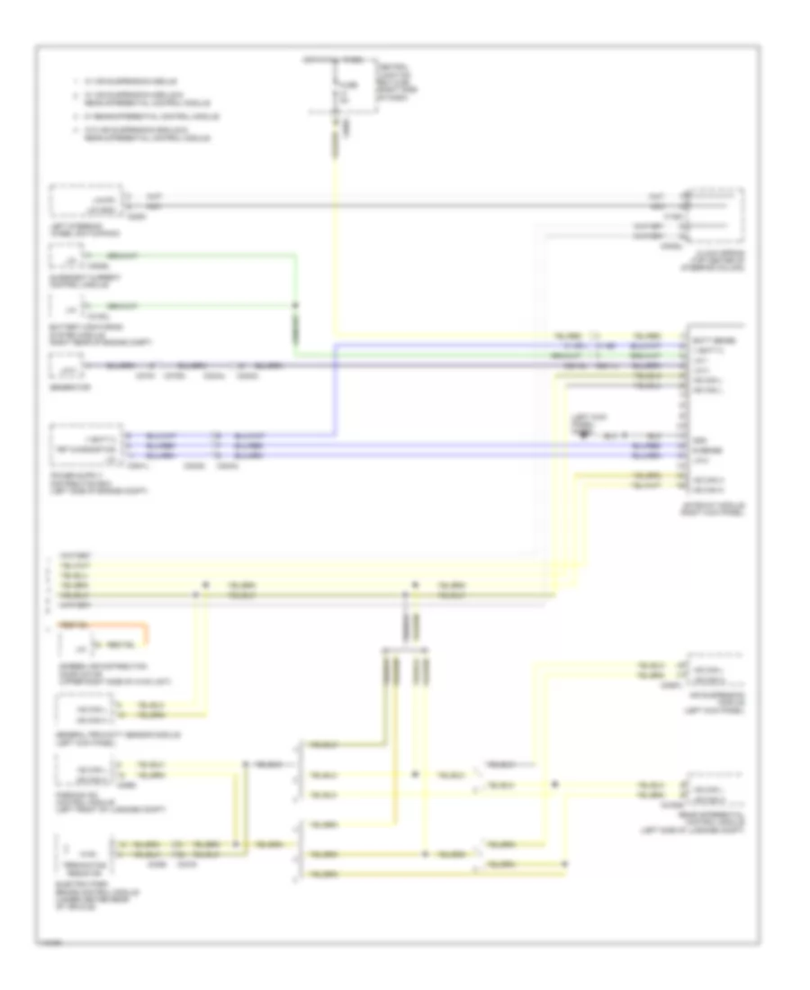 Diagnostic Socket Wiring Diagram 3 of 3 for Land Rover Discovery 4 2014
