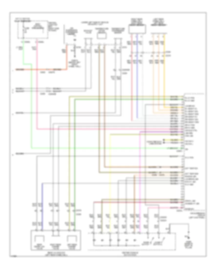 Electronic Suspension Wiring Diagram 2 of 2 for Land Rover Discovery 4 2014