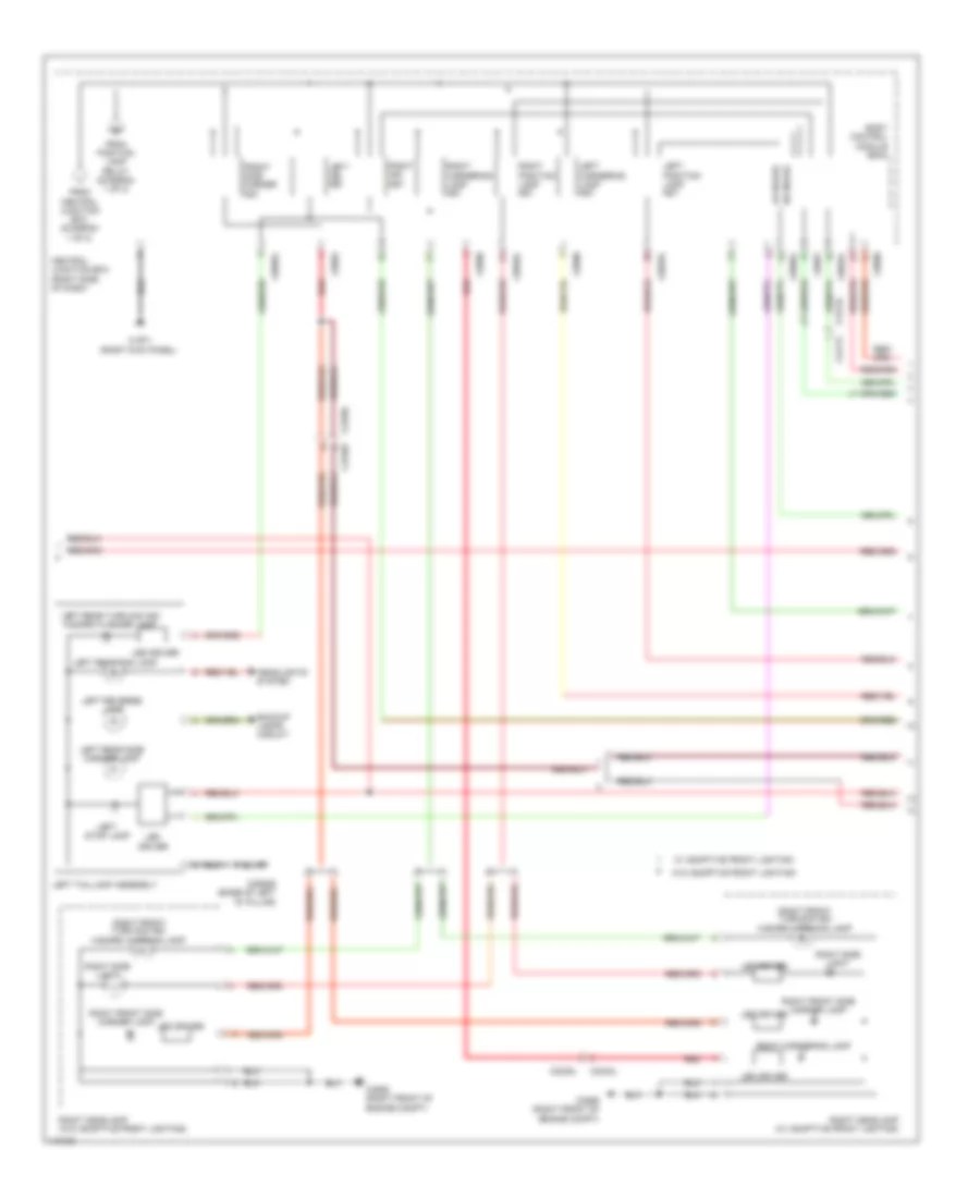 Exterior Lamps Wiring Diagram 2 of 3 for Land Rover Discovery 4 2014