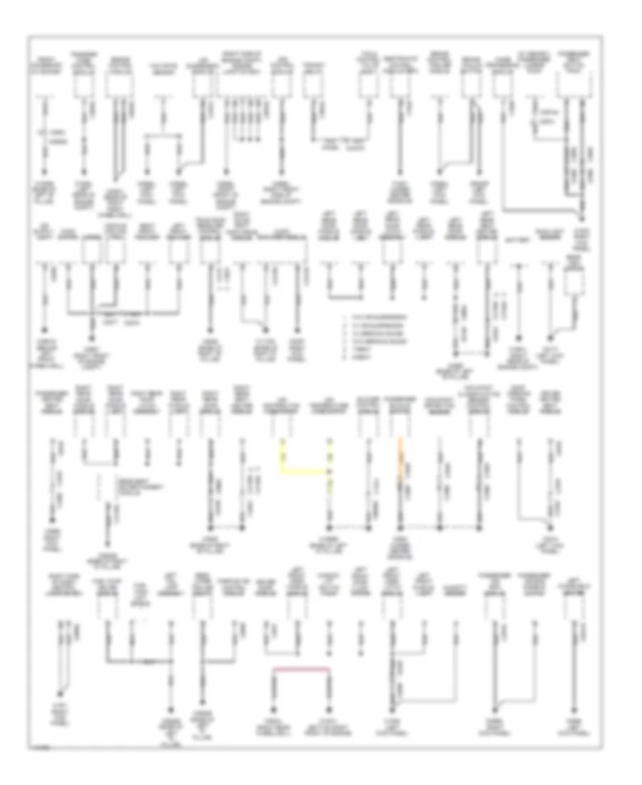 Ground Distribution Wiring Diagram 1 of 3 for Land Rover Discovery 4 2014