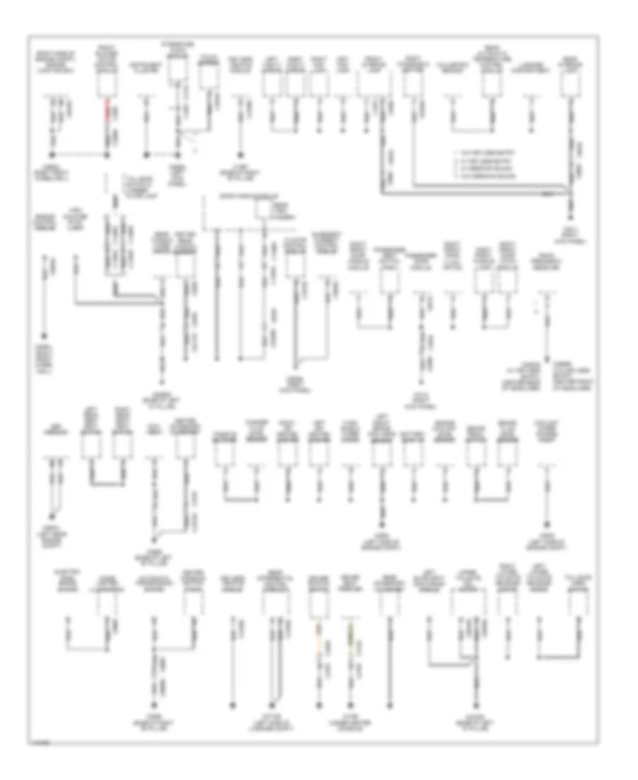 Ground Distribution Wiring Diagram 2 of 3 for Land Rover Discovery 4 2014