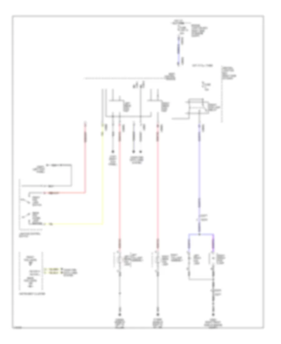 Fog Lamp Wiring Diagram for Land Rover Discovery 4 2014