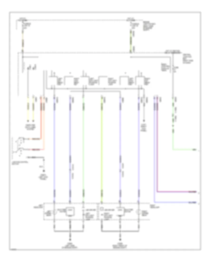 Headlamps Wiring Diagram 1 of 2 for Land Rover Discovery 4 2014