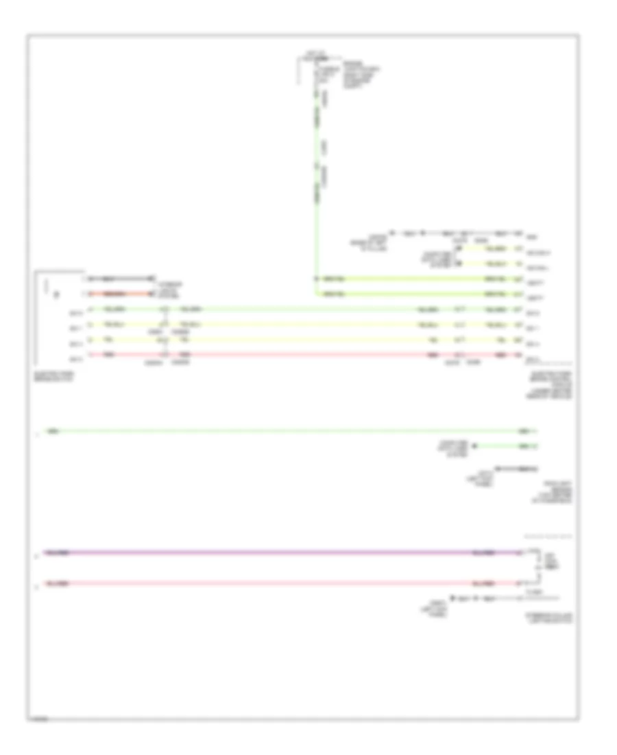 Headlamps Wiring Diagram 2 of 2 for Land Rover Discovery 4 2014