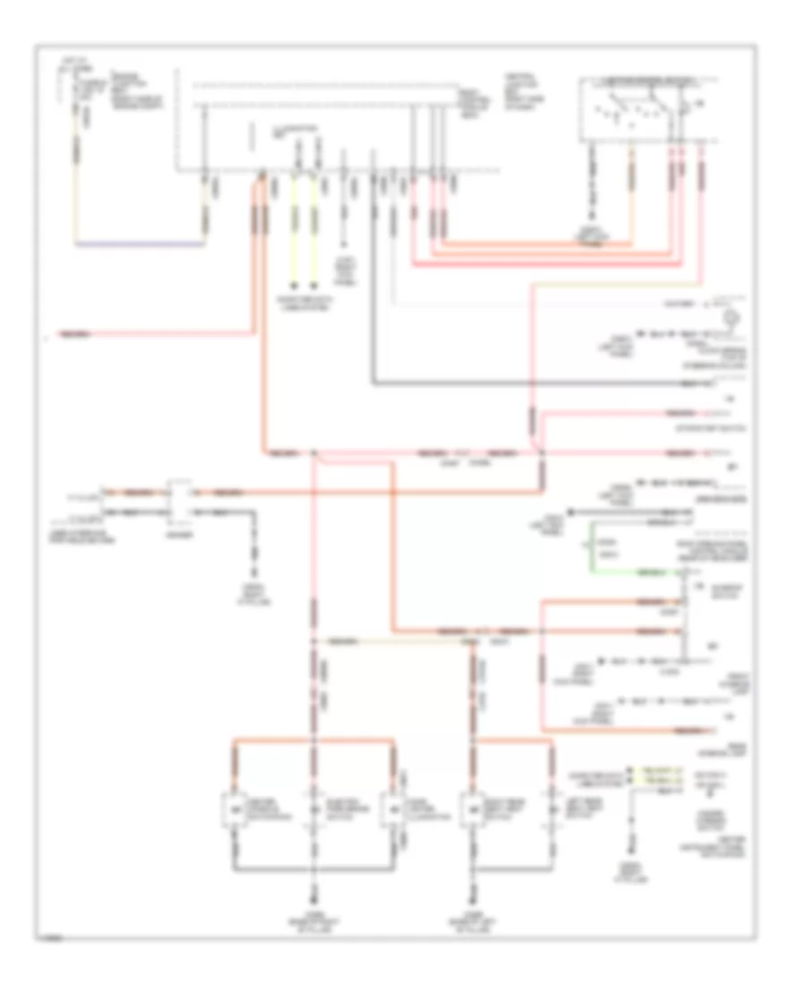 Instrument Illumination Wiring Diagram 2 of 2 for Land Rover Discovery 4 2014