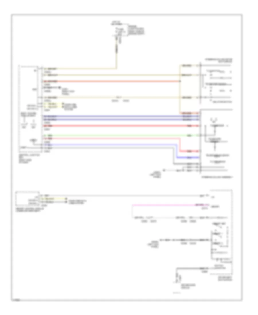 Steering Column Memory Wiring Diagram for Land Rover Discovery 4 2014