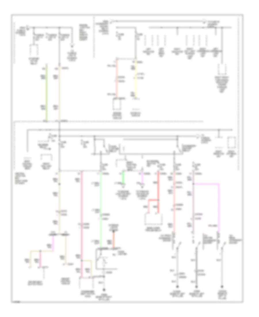 Power Distribution Wiring Diagram 2 of 5 for Land Rover Discovery 4 2014