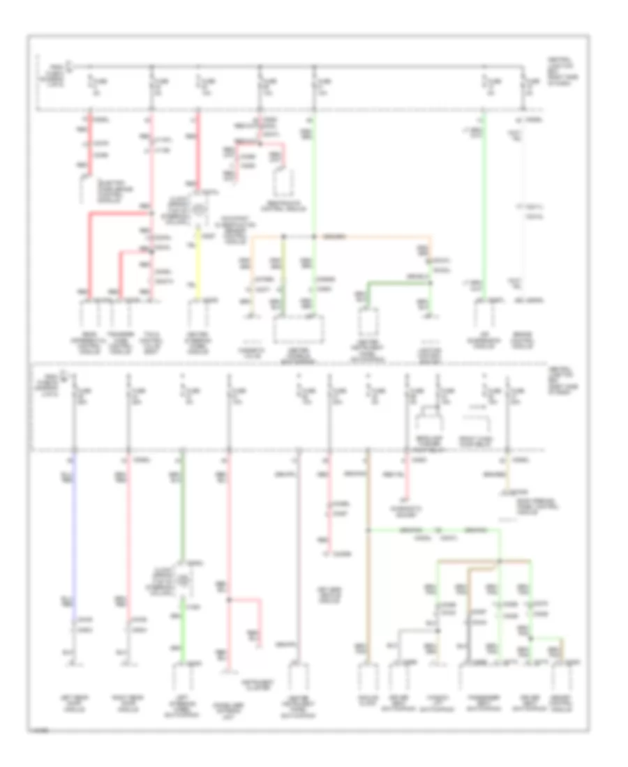 Power Distribution Wiring Diagram 4 of 5 for Land Rover Discovery 4 2014