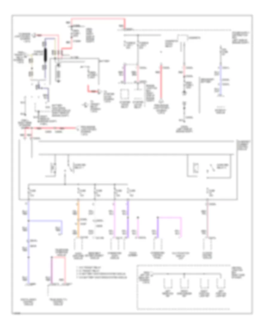 Power Distribution Wiring Diagram 5 of 5 for Land Rover Discovery 4 2014