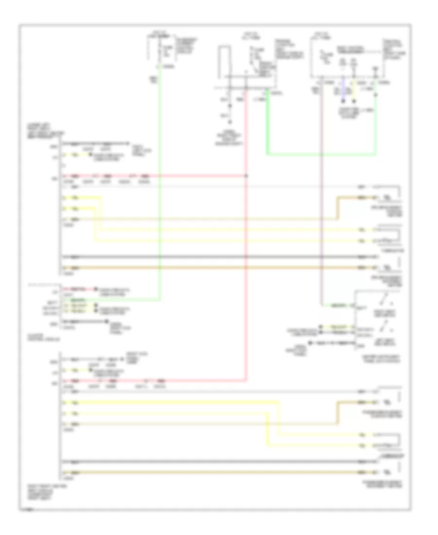 Front Seat Heater Wiring Diagram for Land Rover Discovery 4 2014