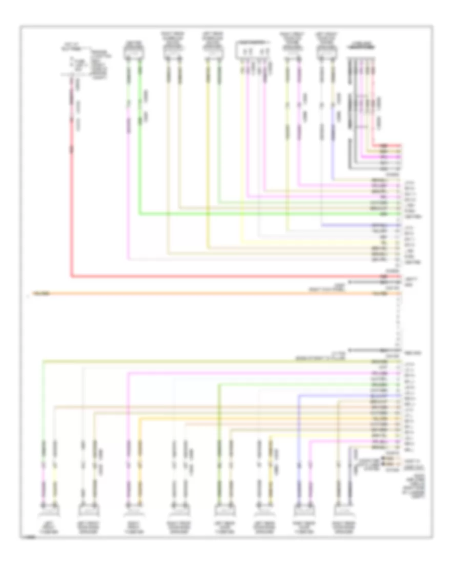 Radio Wiring Diagram, High Line (4 of 4) for Land Rover Discovery 4 2014