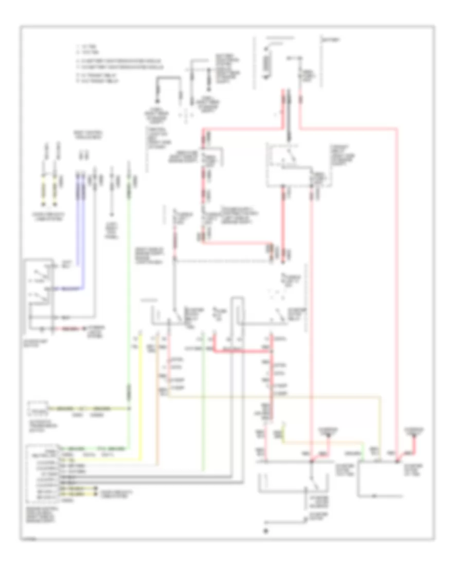Starting Wiring Diagram for Land Rover Discovery 4 2014