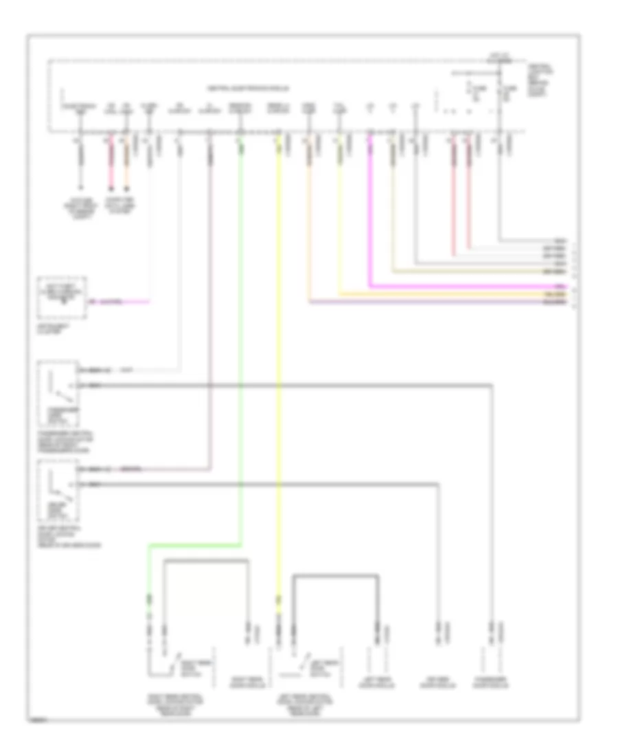 Anti theft Wiring Diagram 1 of 2 for Land Rover Discovery 2 HSE 2008
