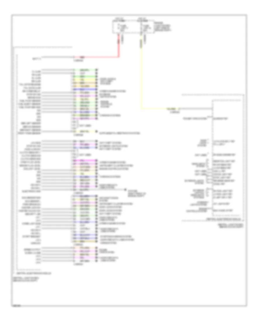 Body Control Modules Wiring Diagram for Land Rover Discovery 2 HSE 2008