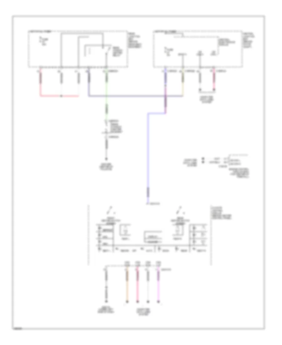 Rear Defogger Wiring Diagram for Land Rover Discovery 2 HSE 2008
