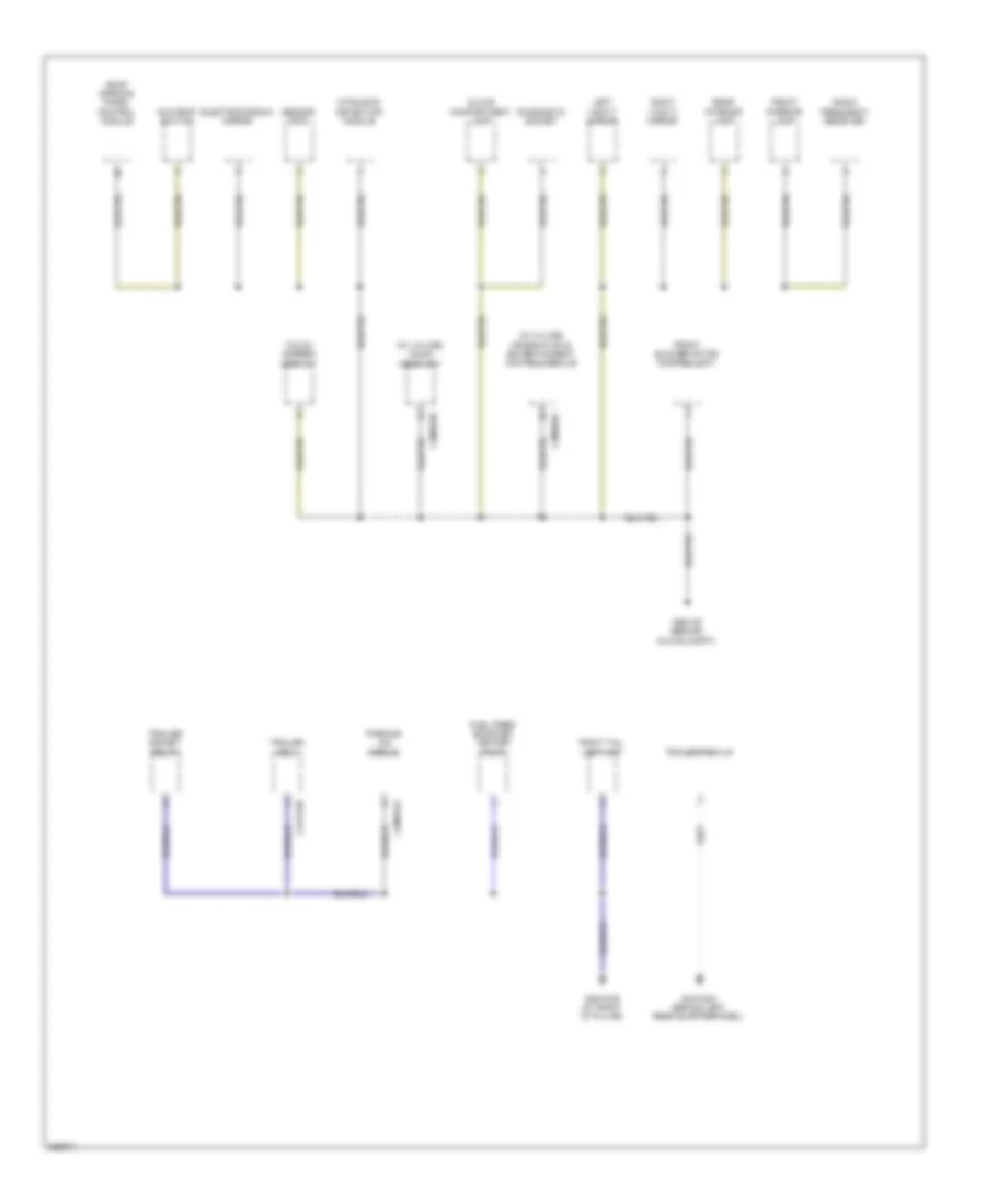 Ground Distribution Wiring Diagram 4 of 4 for Land Rover Discovery 2 HSE 2008